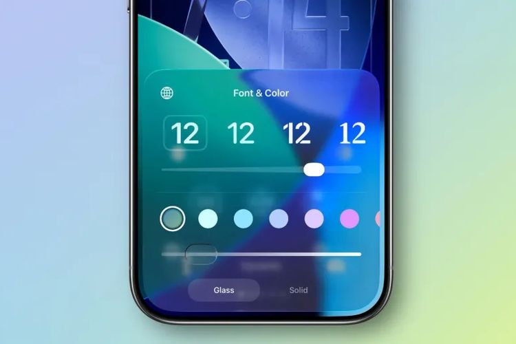 iOS 26.2 memungkinkan pengguna mengatur transparansi di antarmuka.