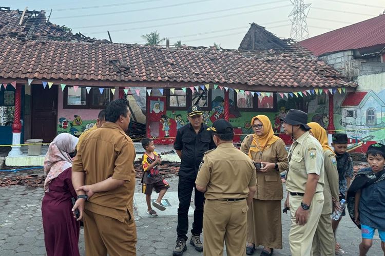 TK di Pringapus Semarang Hangus Terbakar, Siswa Butuh Tempat Belajar Darurat