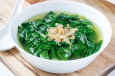 Resep Sup Bayam Tahu, Sayur Sehat untuk yang Sedang Diare