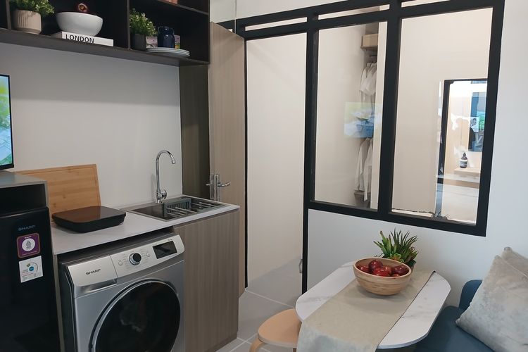 Mock up rumah subsidi yang diluncurkan oleh Lippo Group