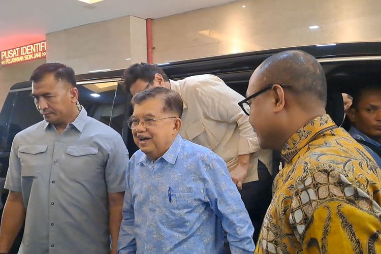Jusuf Kalla Datangi Bareskrim Polri, Ada Apa?