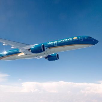 Ilustrasi pesawat Vietnam Airlines.