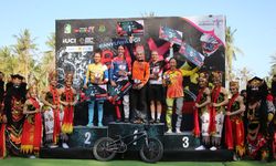 Jadi Kampiun di Kejuaraan BMX Banyuwangi, Caroline Buchanan Buktikan Eksistensinya