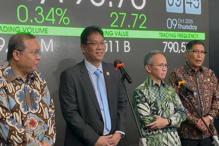 Pertemuan Menkeu Purbaya, jajaran direksi BEI, hingga pelaku pasar modal 