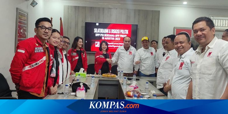 Minus Giring, Elite PSI Silaturahim ke DPP Projo