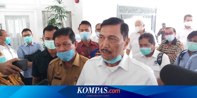 Kata Luhut, Rapid Test Buatan Lokal Cukup Bayar Rp 75.000