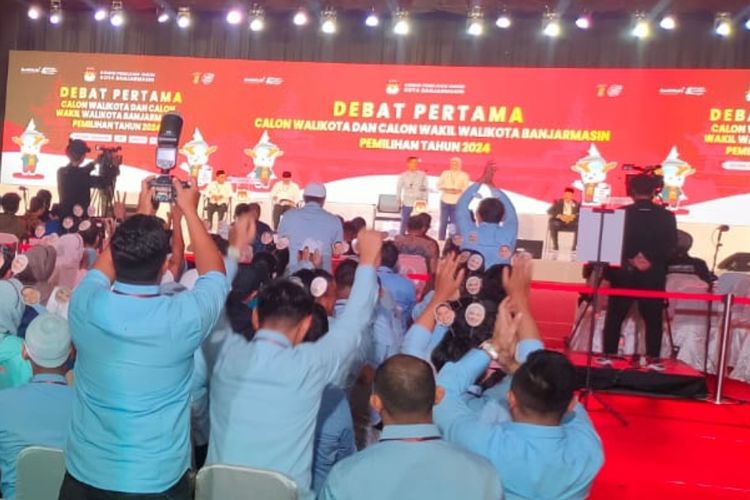 Mukhyar Kritik Kinerja Pemkot Banjarmasin di Debat Pilkada 2024