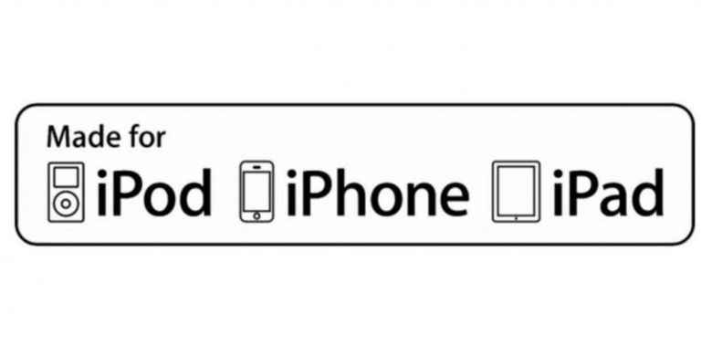 Logo aksesoris produk Apple (MFi) lama