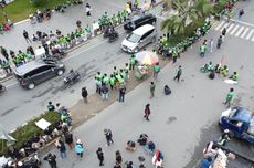Ratusan Ojol Padati Kantor Gubernur Kaltim, Driver Tuntut Regulasi dan Tarif Layak