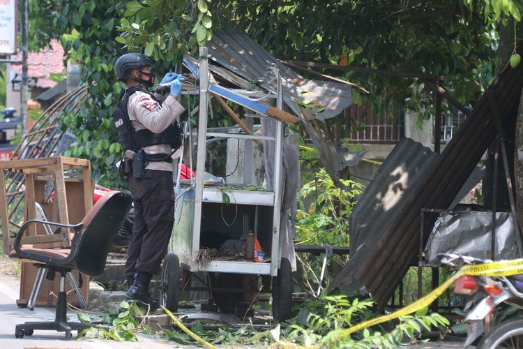 Aceh Ledakan Diduga Bom Terjadi Pada Gerobak Jual Nasi