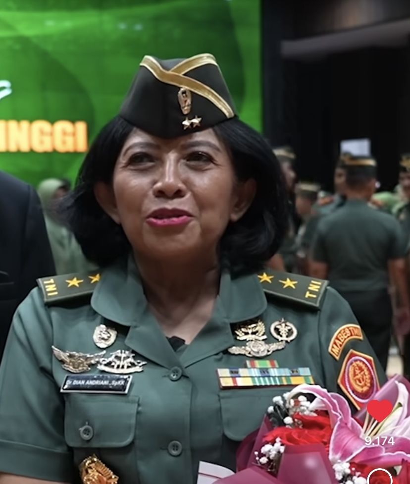 Profil Mayjen Dian Andriani, Jenderal Bintang 2 Perempuan Pertama TNI AD