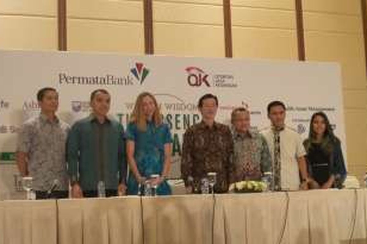 Konferensi pers Wealth Wisdom: The Essence of Wealth di Jakarta, Rabu (11/5/2016)