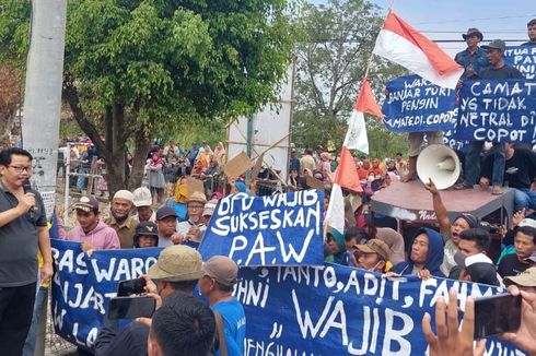 Protes Pilkades PAW di Tegal Ditunda Sampai 2 Kali, Ratusan Warga Geruduk Balai Desa, Sebut Panitia Tidak Netral