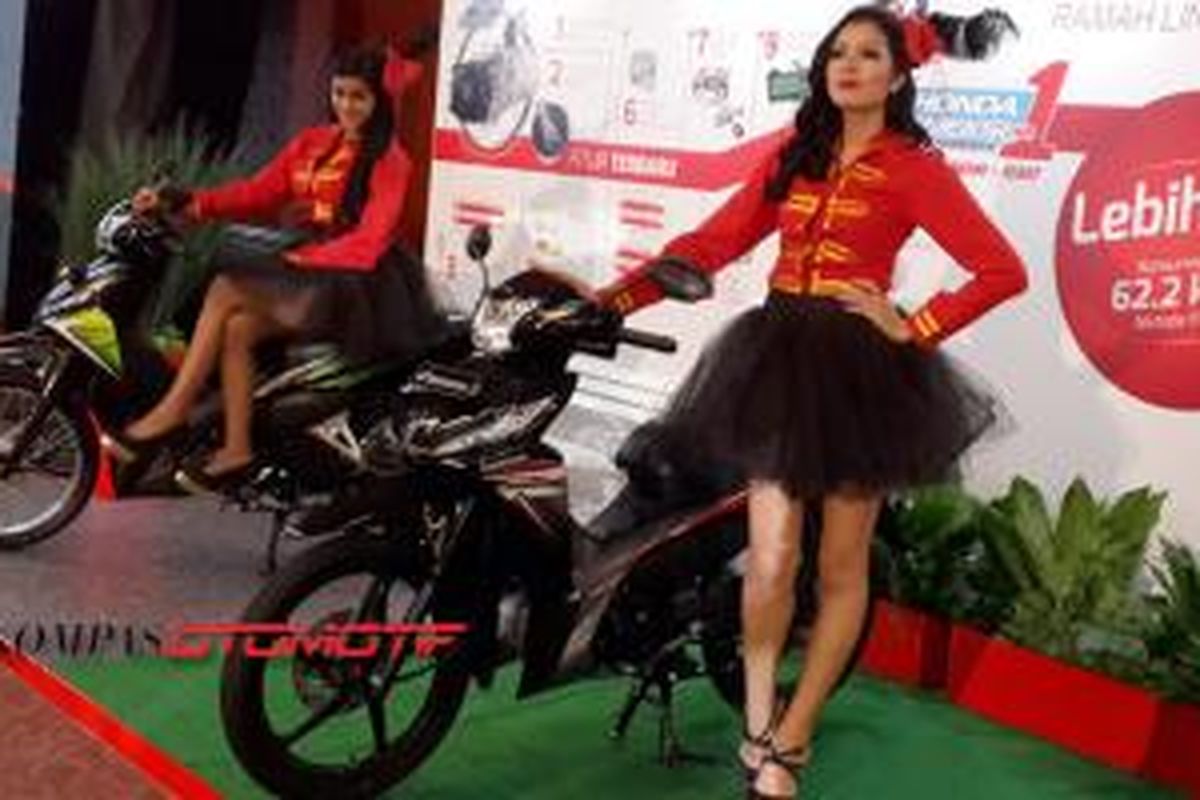 Sepeda motor bebek terbaru Honda dengan sistem injeksi, 