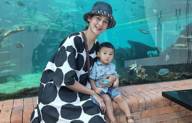 Paula Verhoeven dan Kiano Tiger.