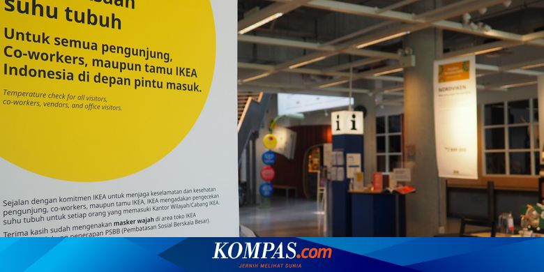Ikea Alam Sutera Kembali Buka Dengan Protokol Kesehatan
