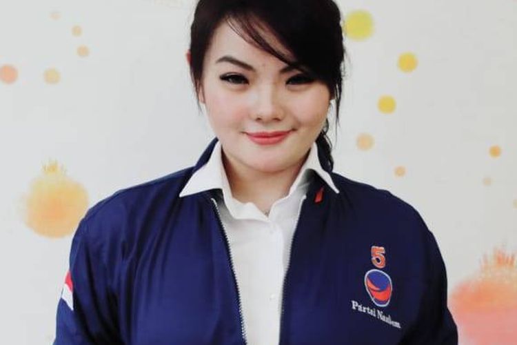 Hillary Brigitta Lasut, calon anggota DPR RI terpilih periode 2019-2024 Partai Nasdem.