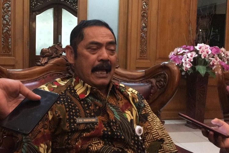 Wali Kota Surakarta, FX Hadi Rudyatmo ditemui di kantornya, Rabu (4/12/2019).