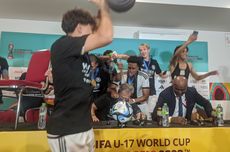 Jerman Juara Piala Dunia U17 2023: Pemain Serbu Jumpa Pers, Angkat Kursi, Guyur Pelatih dengan Sampanye