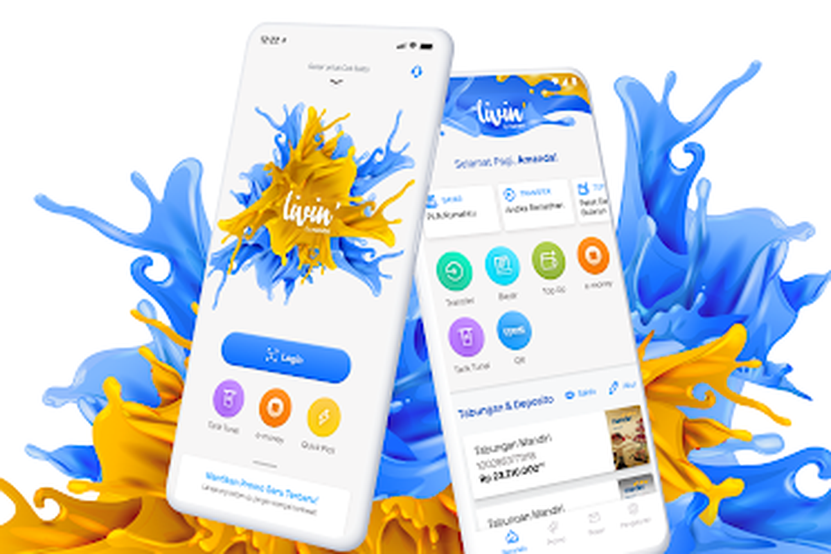 Cara daftar Livin' by Mandiri lewat HP secara mudah dan praktis.