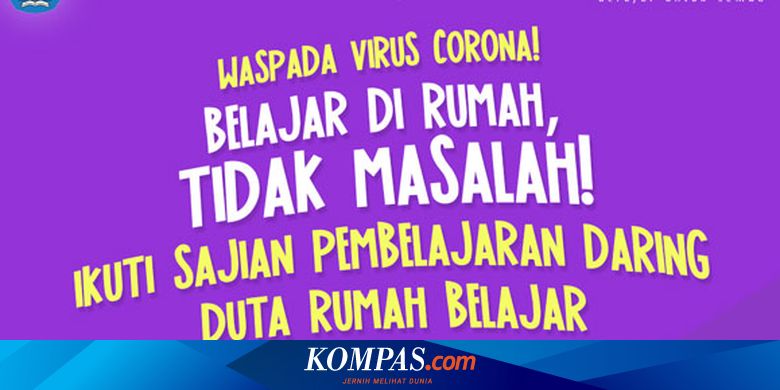 Rumah Belajar Kemendikbud Buka Kelas Online Sd Hingga Smk Ini Jadwalnya