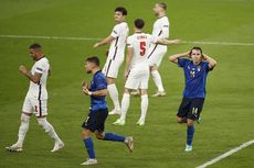 Italia Vs Inggris - Tertinggal, Azzurri Terancam Gagal Juara Euro 2020