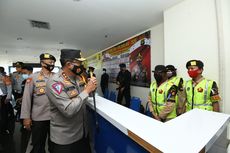 Kakorlantas Cek Kesiapan Pengamanan Natal-Tahun Baru di Terminal Pulo Gebang