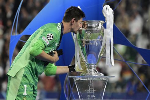 Real Madrid Juara Liga Champions, Courtois Tegaskan Jati Diri Los Blancos sebagai Raja Eropa