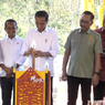 Tinjau Kantor Presiden di IKN, Jokowi Secara Simbolis Pasang Modul Garuda dari Kuningan