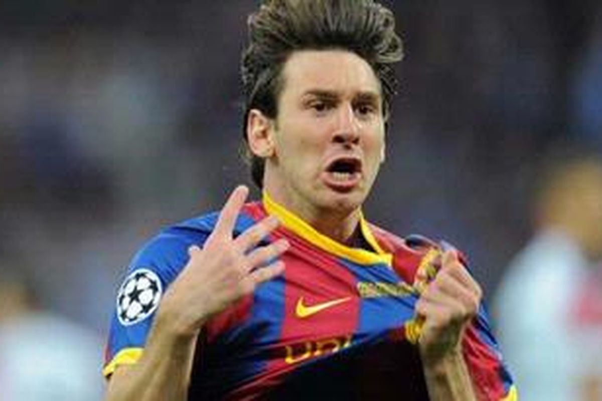 Penyerang Barcelona, Lionel Messi, menjadi bintang teristimewa di Liga Champions 2010-11 dan pantas menjadi bintang di The Best XI Liga Champions. 