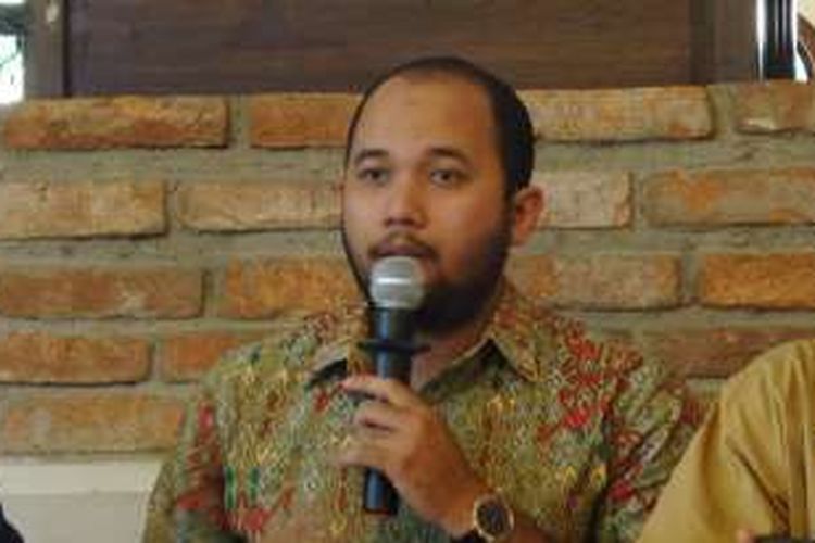 Kepala Divisi Pemantauan Peradilan MaPPI FHUI, Muhammad Rizaldi dalam diskusi di Jakarta, Rabu (21/12/2016).