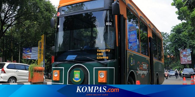 Bus Tayo Kota Tangerang Tidak Terima Pembayaran Tunai
