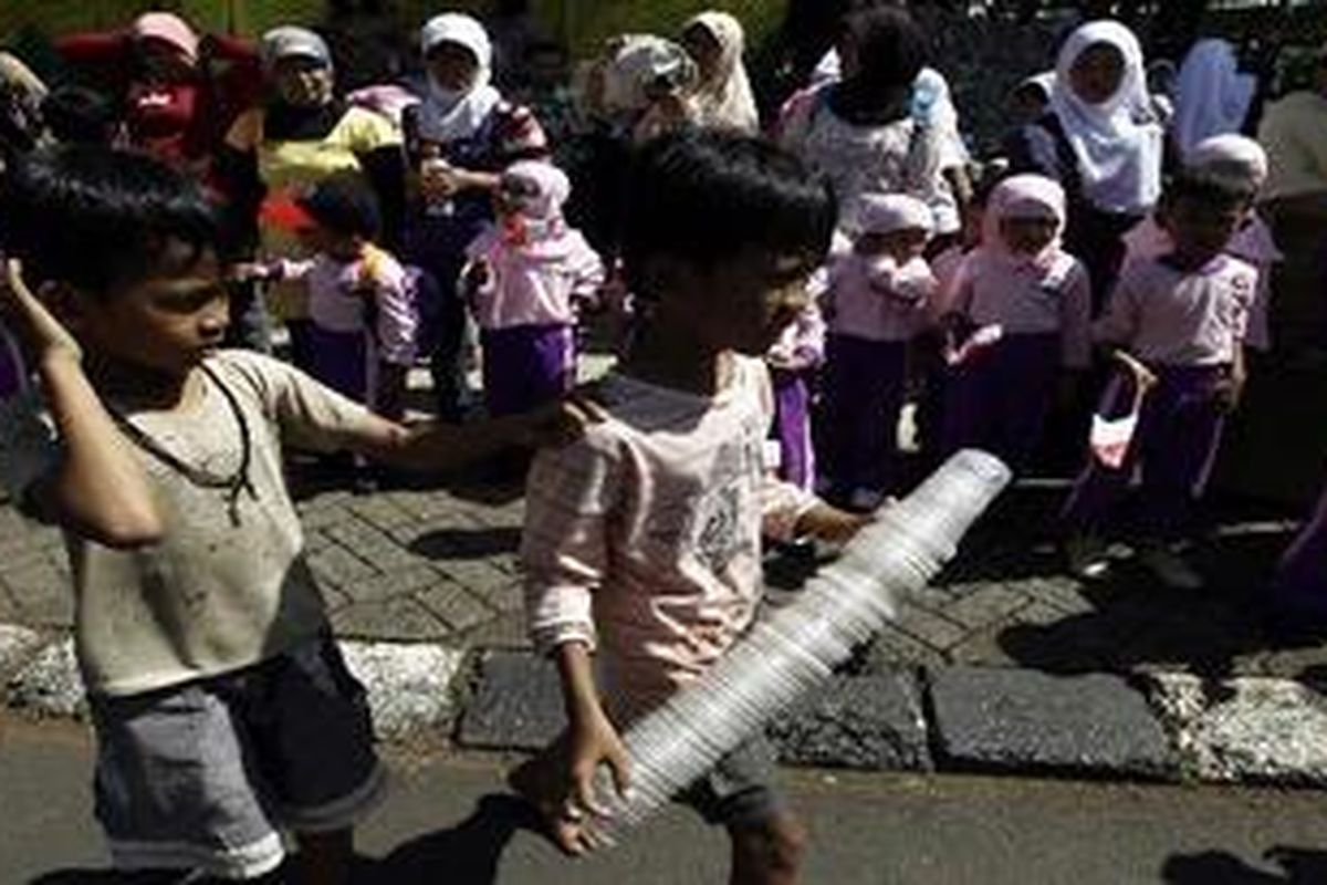 Ilustrasi: Peringatan Hari Anak Nasional 2010 di Taman Mini Indonesia Indah, Jakarta Timur, Jumat (23/7/2010).