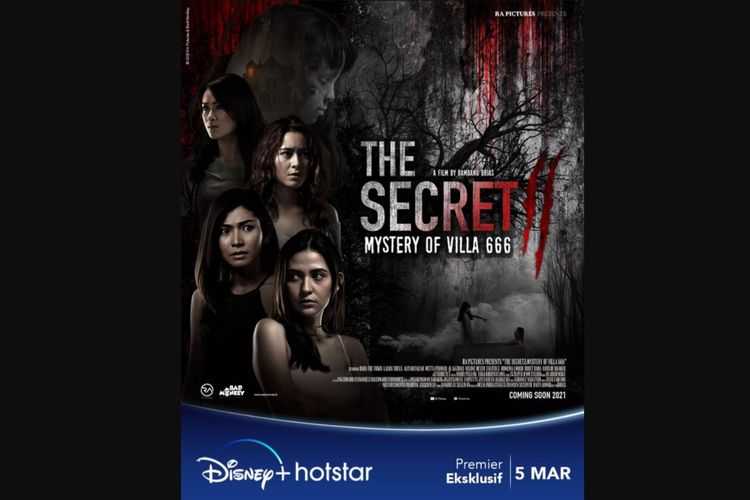 Film horor The Secret: Mystery of Villa 666 (2021).