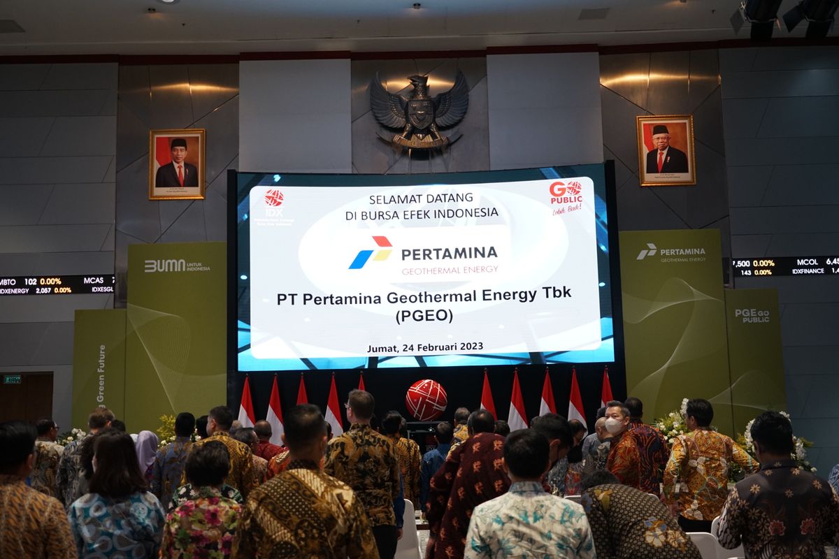 Salah satu program Pertamina, yakni Unlock Value pada 2023, berhasil melakukan pencatatan perdana saham (initial public offering/IPO) PT Pertamina Geothermal Energy (PGE) Tbk pada 25 Februari 2023. 