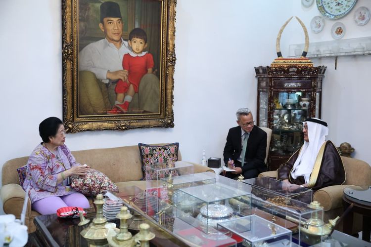 Dubes Arab Saudi Minta Megawati Aktif Berperan soal Dinamika Timur Tengah