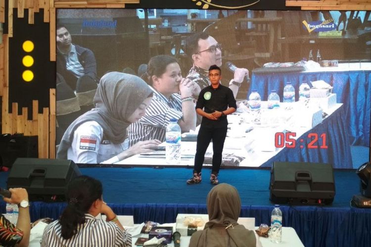 Salah seorang Peserta Bogasari Young Foodpreneur Challenge 2018. 