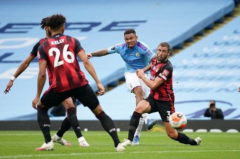 Man City Vs Bournemouth, Perhatian Pep bagi David Silva-Gabriel Jesus