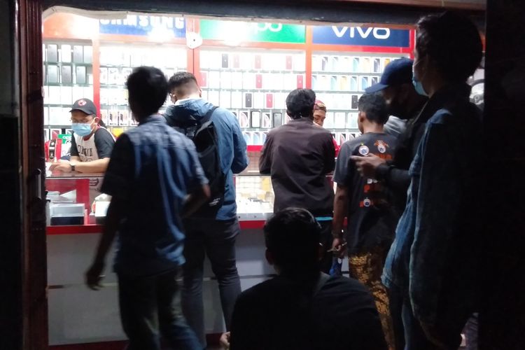 PS Store di Jalan Raya Condet, Kramat Jati, Jakarta Timur, Selasa (28/7/2020)