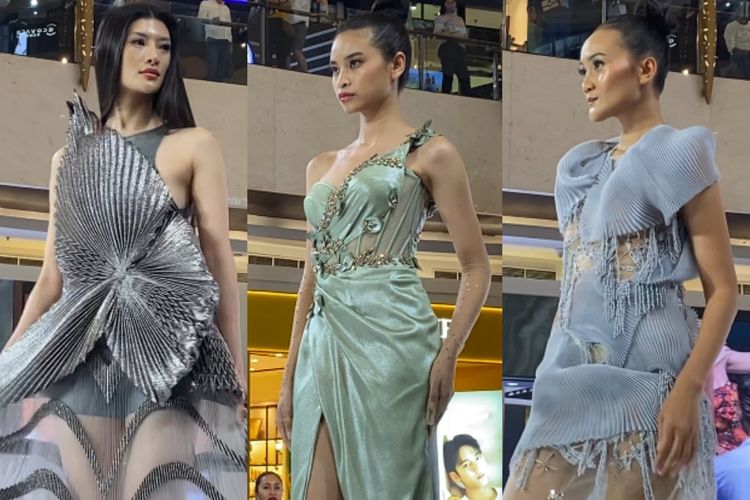 Fashion Show Ernesto Abram dalam acara Twelve Triumphant di Lippo Mall Kemang, Jakarta Selatan, pada Minggu (29/9/2024) (1)