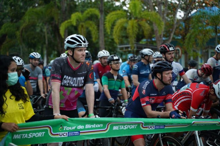 Salah satu momen dalam Tour de Bintan di Bintan, Kepulauan Riau