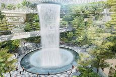 Changi Bangun Air Terjun Buatan Setinggi 40 Meter