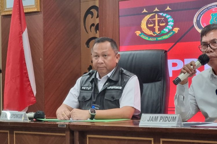 Kepala Pusat Penerangan Hukum Kejagung Ketut Sumedana di Kejagung, Jakarta, Kamis (19/1/2023)