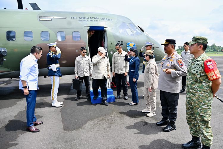 Prabowo Tiba di Jawa Tengah, Tinjau Pengelolaan Sampah hingga Proyek Hilirisasi