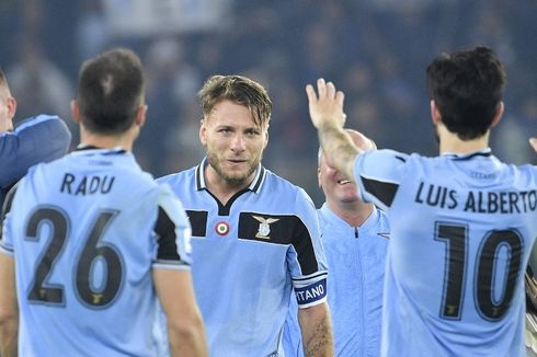 Torino Vs Lazio, Immobile dkk Kian Pepet Juventus Usai Raih 3 Poin