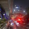Jalan Kapten Tendean arah Pancoran Padat Merayap Jumat Malam