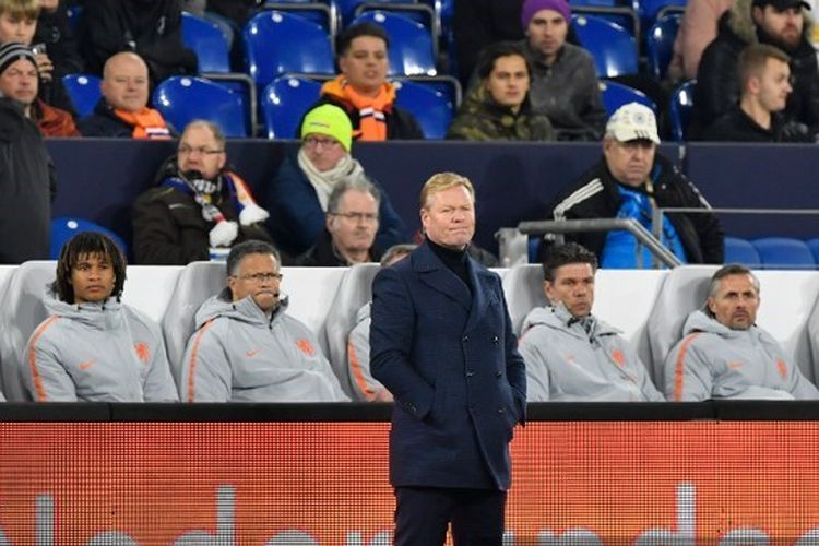 Pelatih Timnas Belanda, Ronald Koeman.