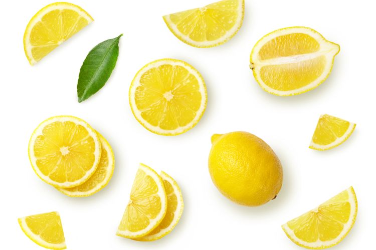 Ilustrasi lemon, manfaat lemon baik untuk diet menurunkan berat badan, mencegah batu ginjal, sampai menjaga kesehatan kulit wajah. 