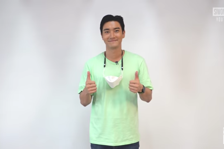 Siwon member Super Junior menyampaikan keprihatinannya pada kondisi pandemi Covid-19 yang melanda dunia