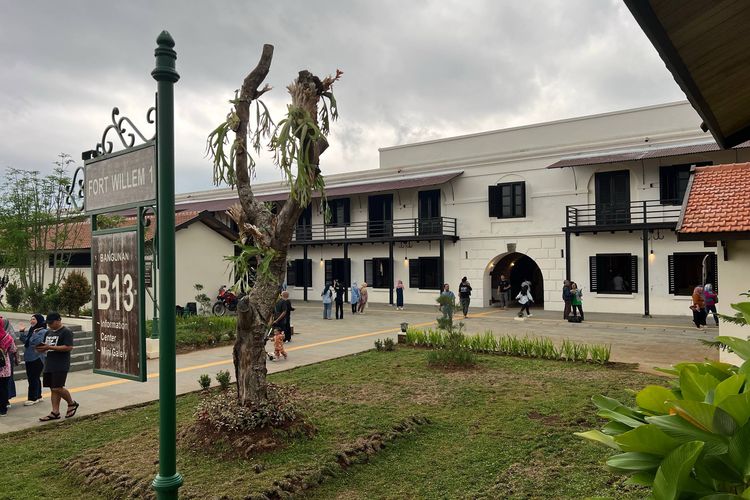 Benteng Pendem Ambarawa Setelah Revitalisasi, Sabtu (15/11/2025).